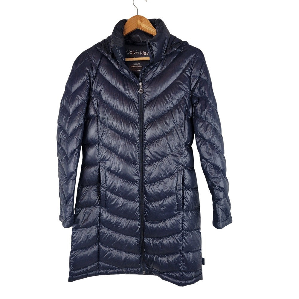 Calvin‎ Klein Packable Lightweight Down Coat Jacket Size Small